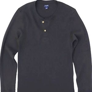J. Crew | Long Sleeve Thermal Henley Size L